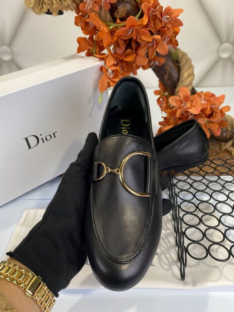 christian dior ayakkabi loafer siyah ithal