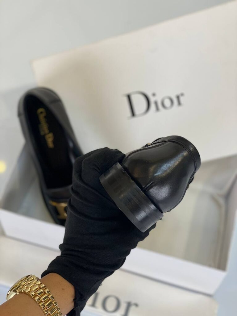 christian dior ayakkabi siyah hakiki deri