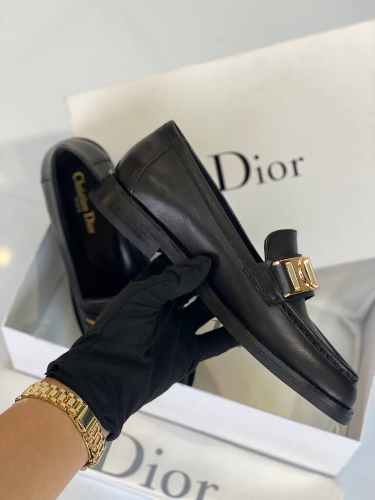christian dior ayakkabi siyah hakiki deri