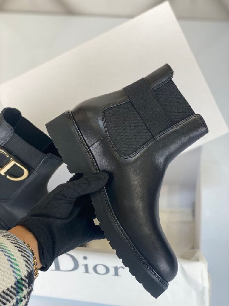 christian dior bot d major siyah ithal aksesuar