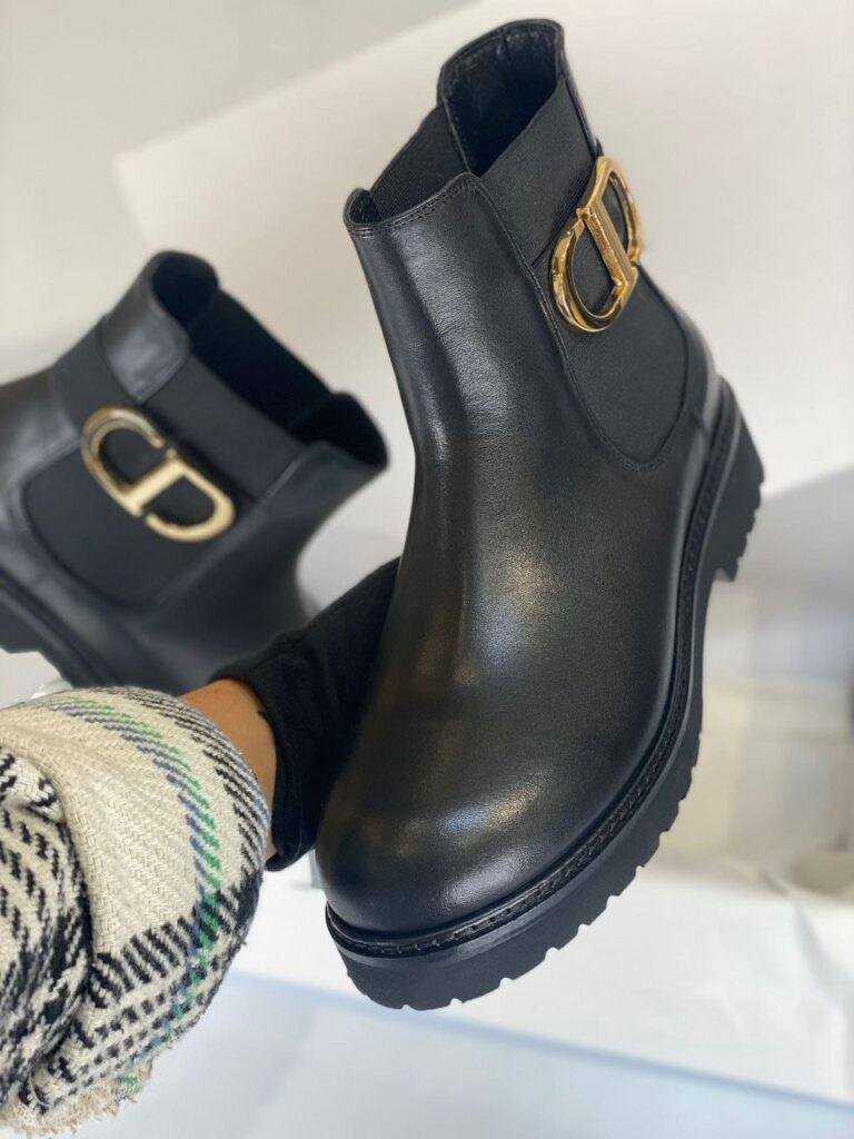 christian dior bot d major siyah ithal aksesuar