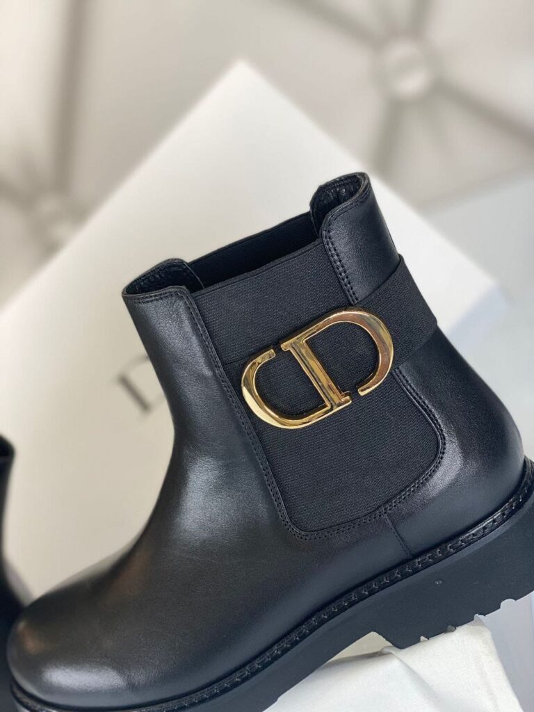 christian dior bot d major siyah ithal aksesuar