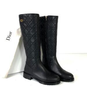 christian dior cizme quilted cizme siyah