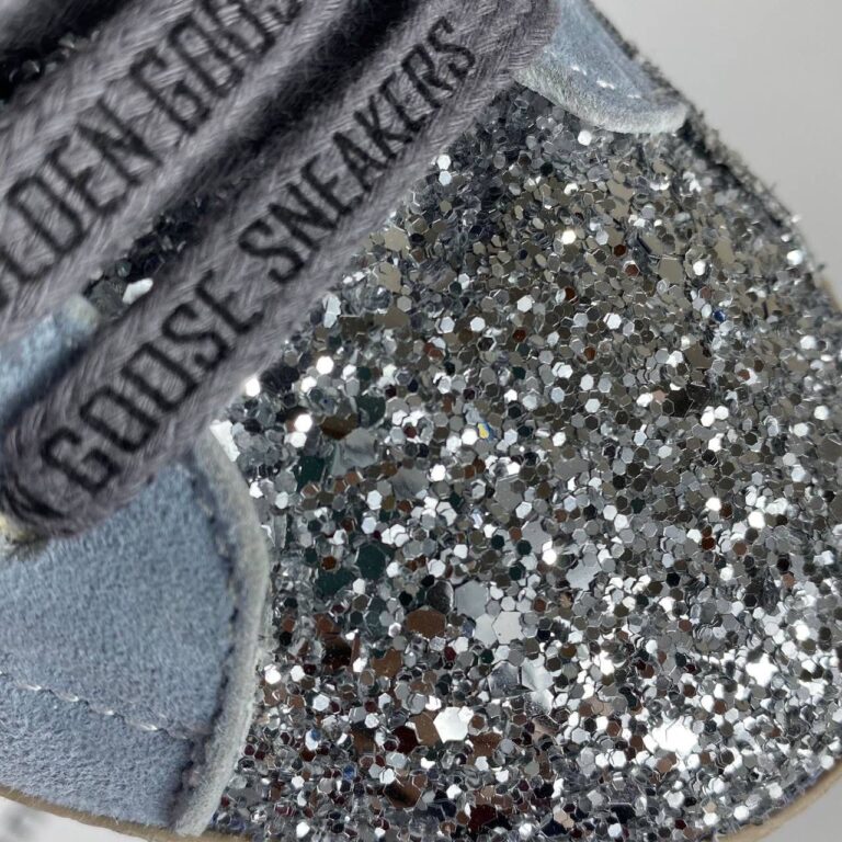 golden goose ayakkabi simli super star sneaker
