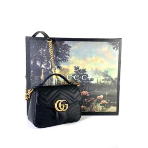 gucci canta marmont matelasse siyah mini boy 21x15.5x8 cm