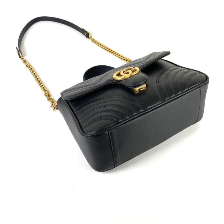 gucci canta marmont matelasse siyah mini boy 21x15.5x8 cm