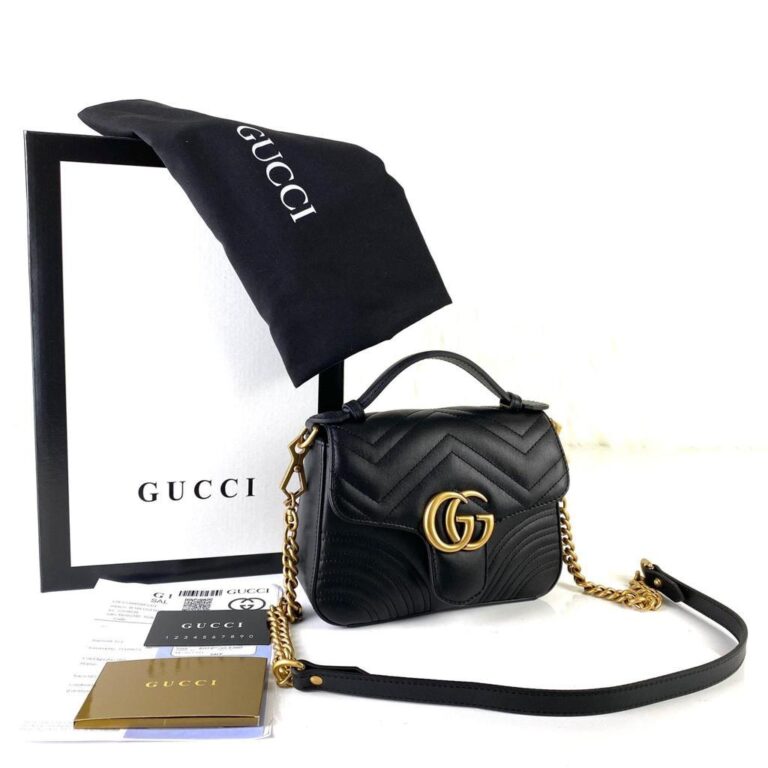 gucci canta marmont matelasse siyah mini boy 21x15.5x8 cm