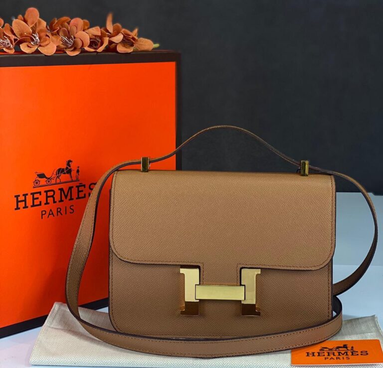 hermes canta constance taba gold epsom deri 23x18 cm ithal