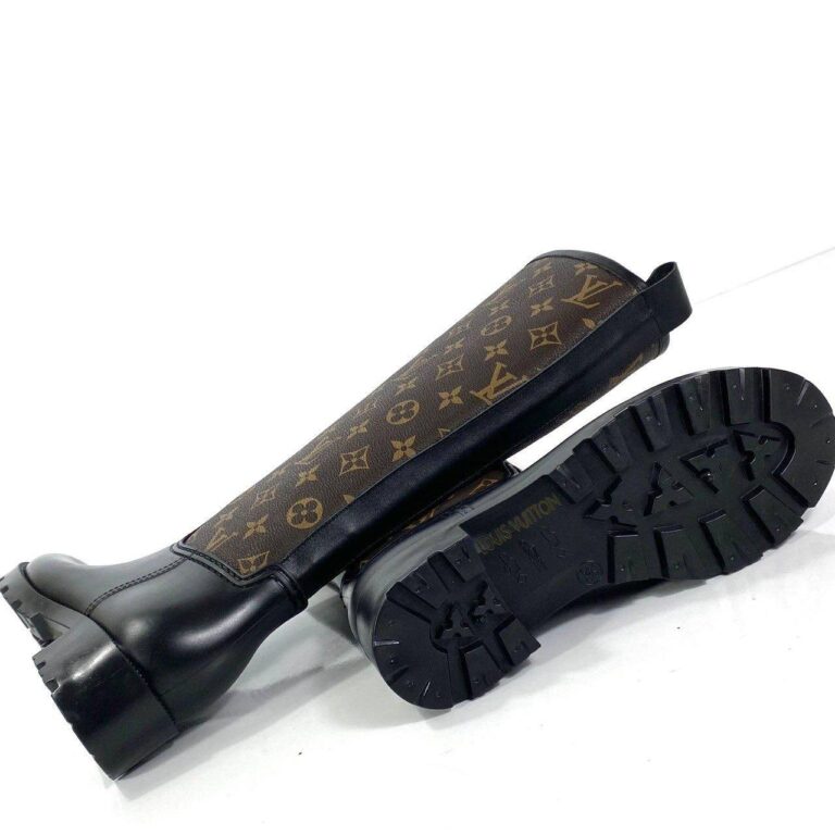 louis vuitton bot drops hakiki deri yagmur cizmesi ici tuylu