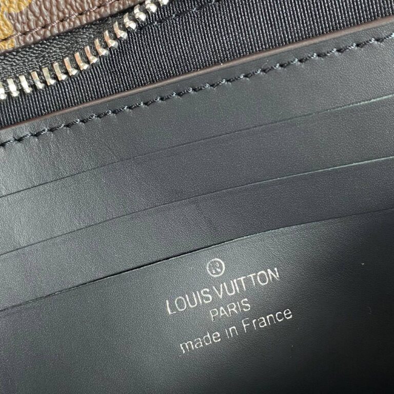louis vuitton canta alpha kahve damier portatif 18.5x11x6.5 cm