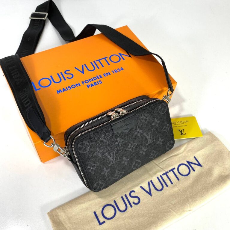 louis vuitton canta alpha siyah monogram portatif 18.5x11x6.5 cm