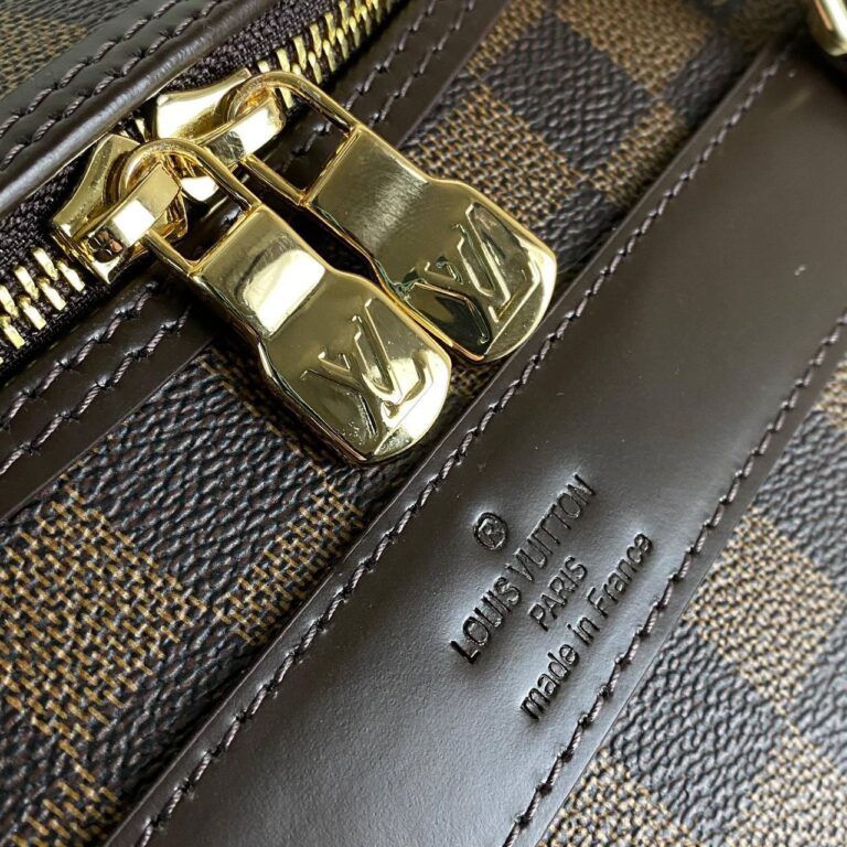 louis vuitton canta dog carrier kedi kopek icin kahve damier 40x30x22 cm