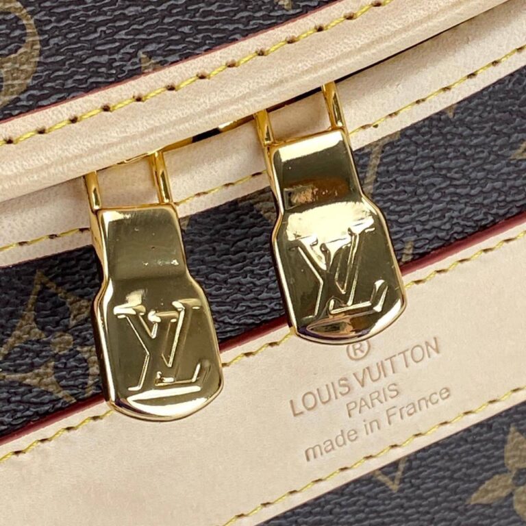 louis vuitton canta dog carrier kedi kopek icin kahve monogram 40x30x22 cm