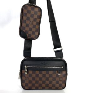 louis vuitton canta scott messenger kahve damier 23x15x4 cm