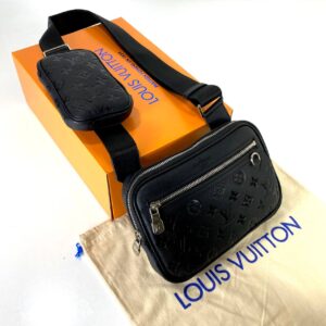 louis vuitton canta scott messenger postaci siyah monogram 23x15x4 cm