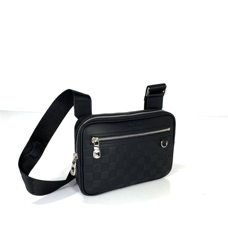 louis vuitton canta scott messenger siyah 23x15x4 cm