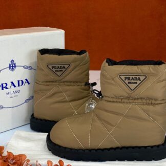 prada bot shearling ankle puf su gecirmez