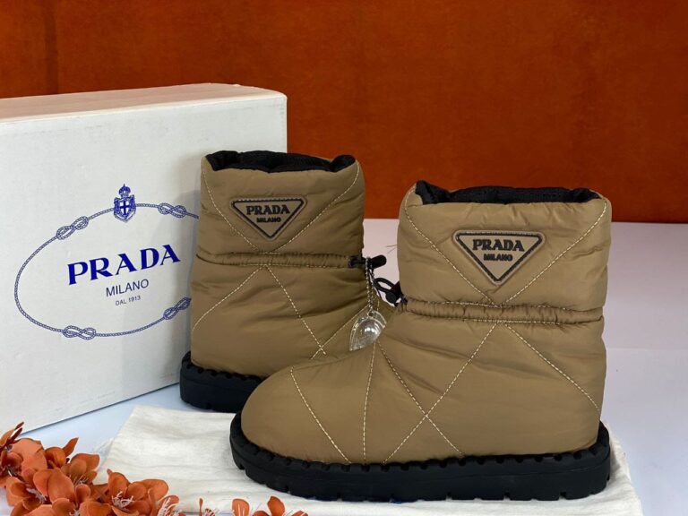 prada bot shearling ankle puf su gecirmez