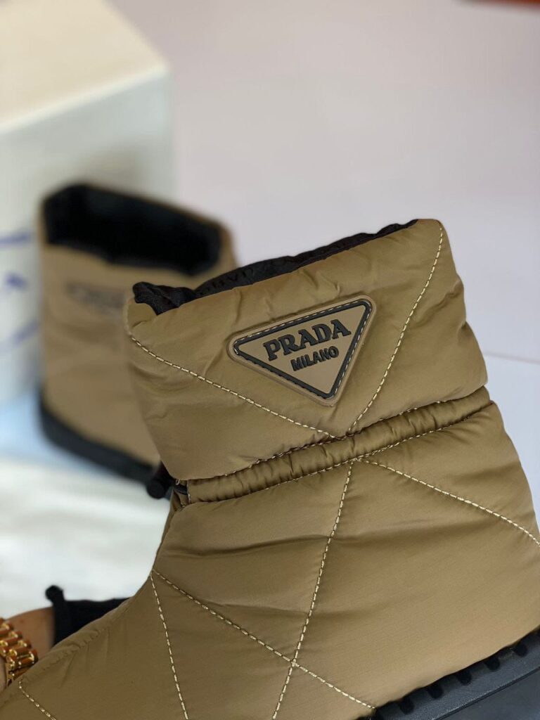 prada bot shearling ankle puf su gecirmez