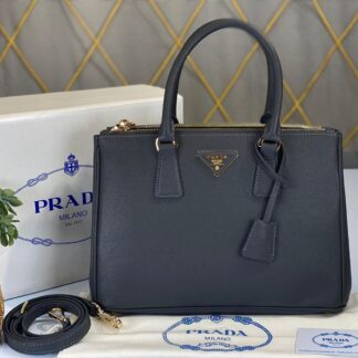 prada canta saffiano buyuk boy fume 30x22x12 cm
