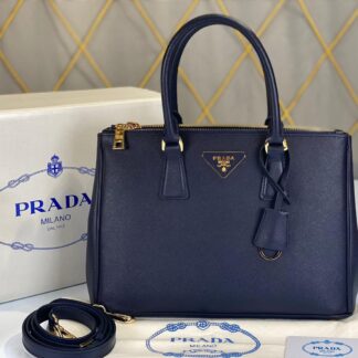 prada canta saffiano buyuk boy lacivert 30x22x12 cm