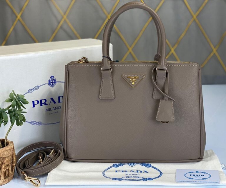 prada canta saffiano buyuk boy vizon 30x22x12 cm