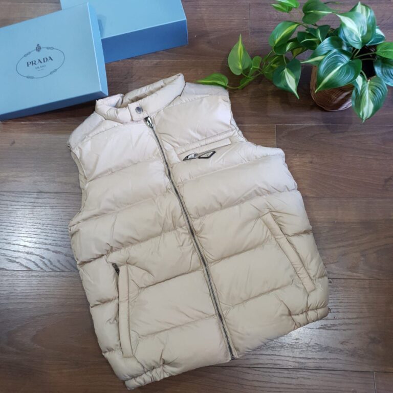 prada yelek krem birebir