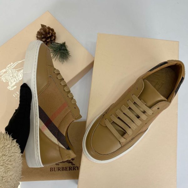 burberry ayakkabi sneaker classic camel