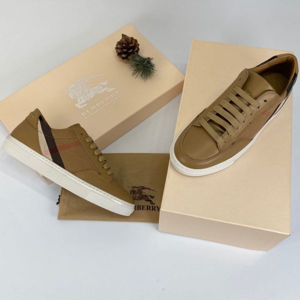 burberry ayakkabi sneaker classic camel