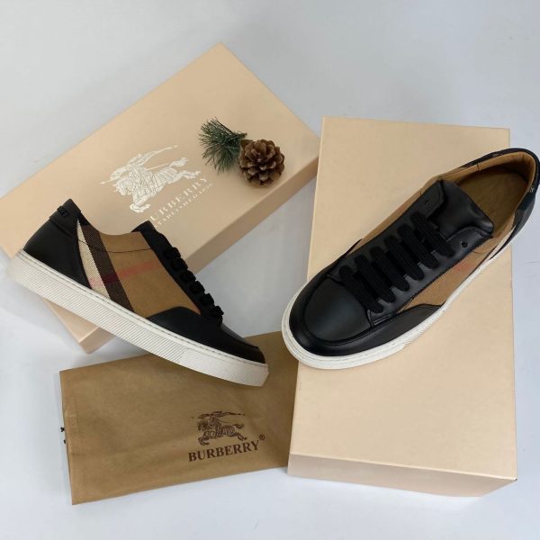 burberry ayakkabi sneakers siyah classic
