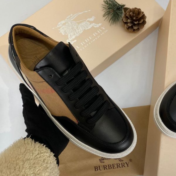 burberry ayakkabi sneakers siyah classic