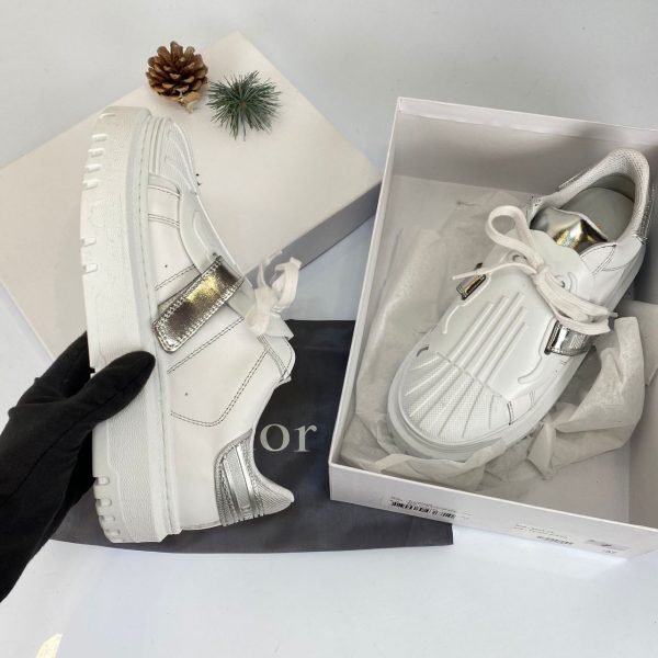christian dior ayakkabi id sneaker beyaz silver
