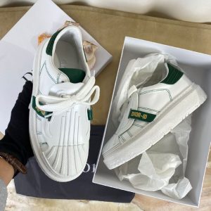 christian dior ayakkabi id sneaker beyaz yesil vip