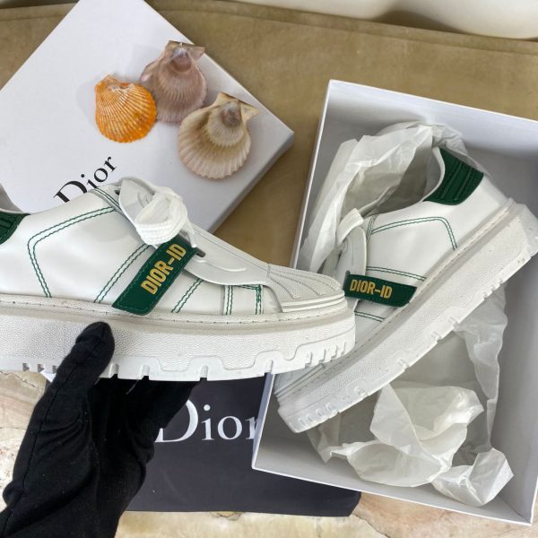 christian dior ayakkabi id sneaker beyaz yesil vip