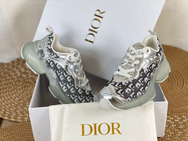 christian dior ayakkabi vibe sneakers monogram silver