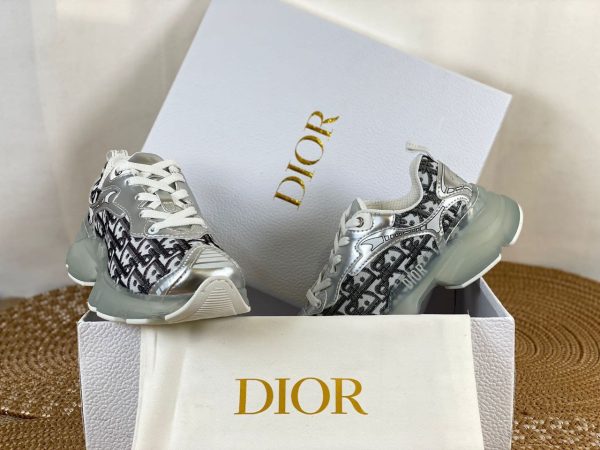 christian dior ayakkabi vibe sneakers monogram silver