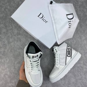 christian dior ayakkabi yarim bot sneaker beyaz yeni sezon