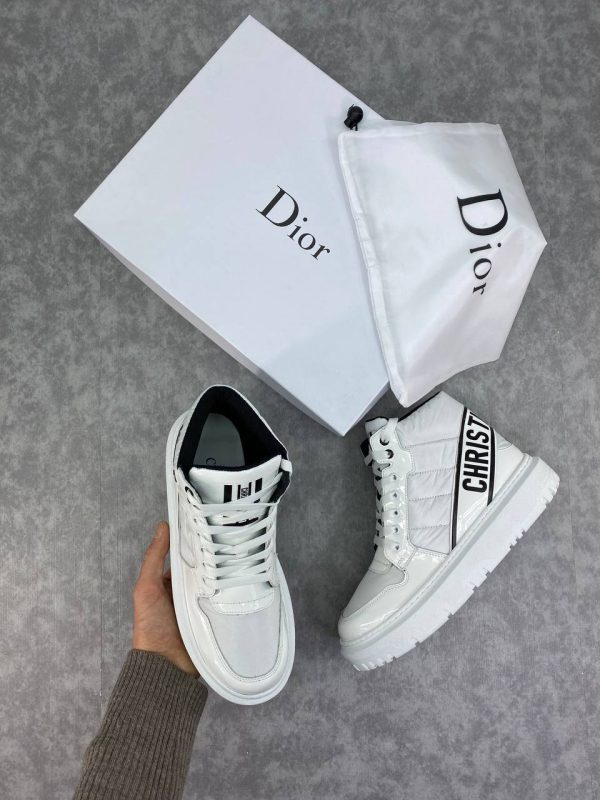 christian dior ayakkabi yarim bot sneaker beyaz yeni sezon