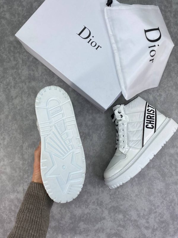 christian dior ayakkabi yarim bot sneaker beyaz yeni sezon