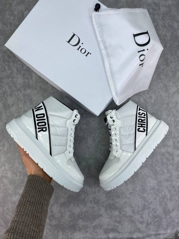 christian dior ayakkabi yarim bot sneaker beyaz yeni sezon