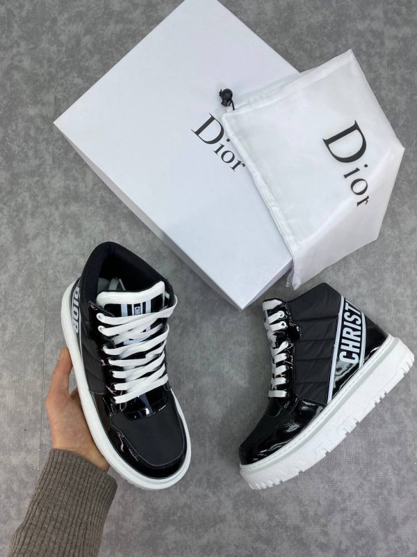 christian dior ayakkabi yarim bot sneaker siyah yeni sezon