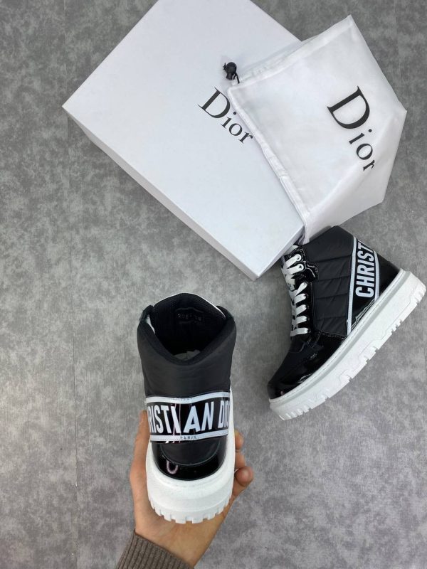 christian dior ayakkabi yarim bot sneaker siyah yeni sezon