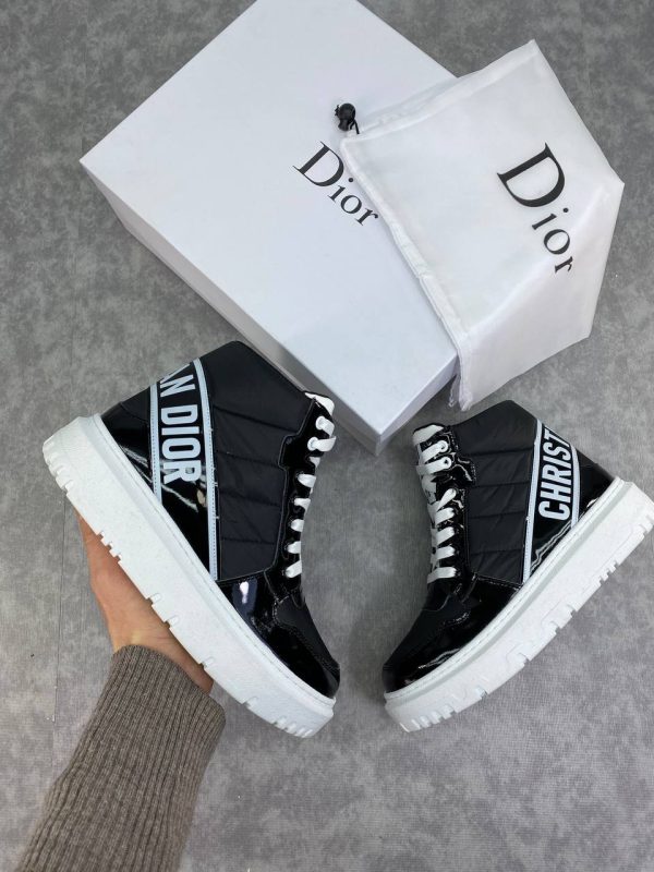 christian dior ayakkabi yarim bot sneaker siyah yeni sezon
