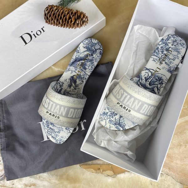 christian dior terlik dway gri nakisli