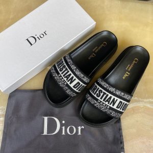 christian dior terlik dway siyah beyaz nakisli