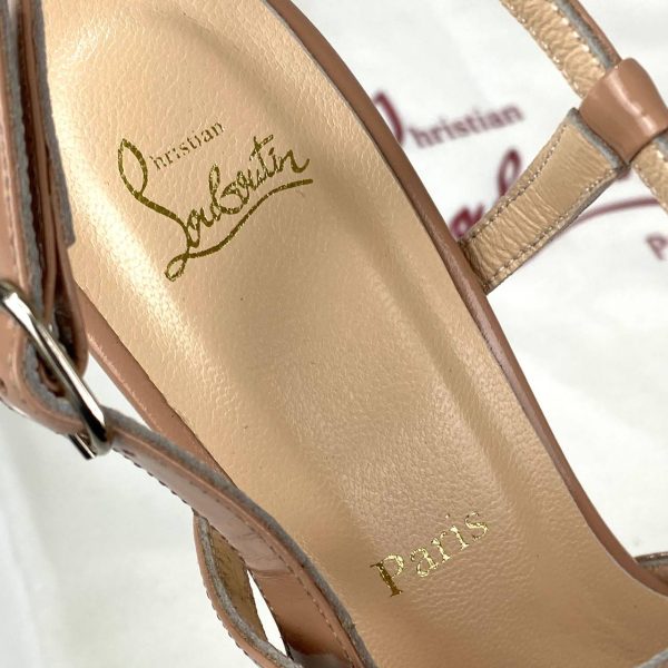 christian louboutin ayakkabi nude rugan so kate sandals 11 cm