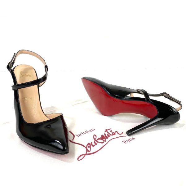 christian louboutin ayakkabi siyah rugan so kate sandals 11 cm