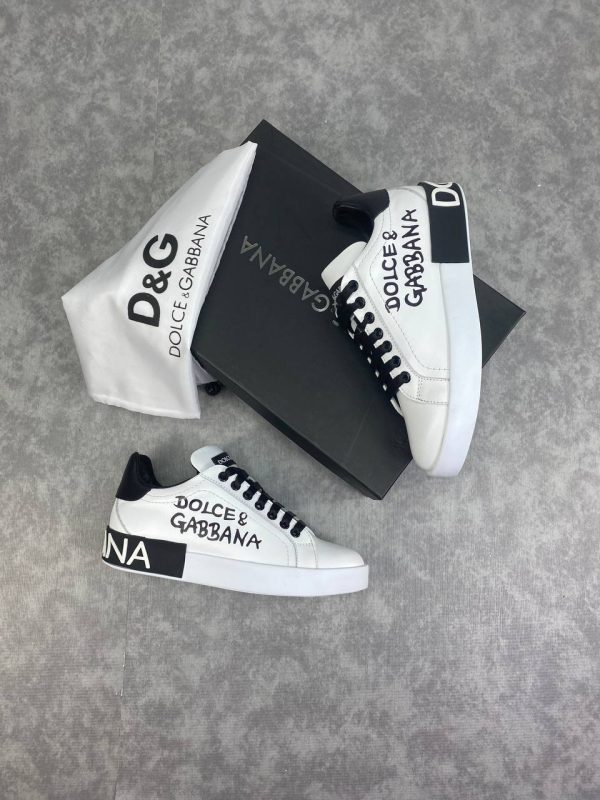 dolce gabbana ayakkabi sneaker siyah beyaz yazili yeni sezon