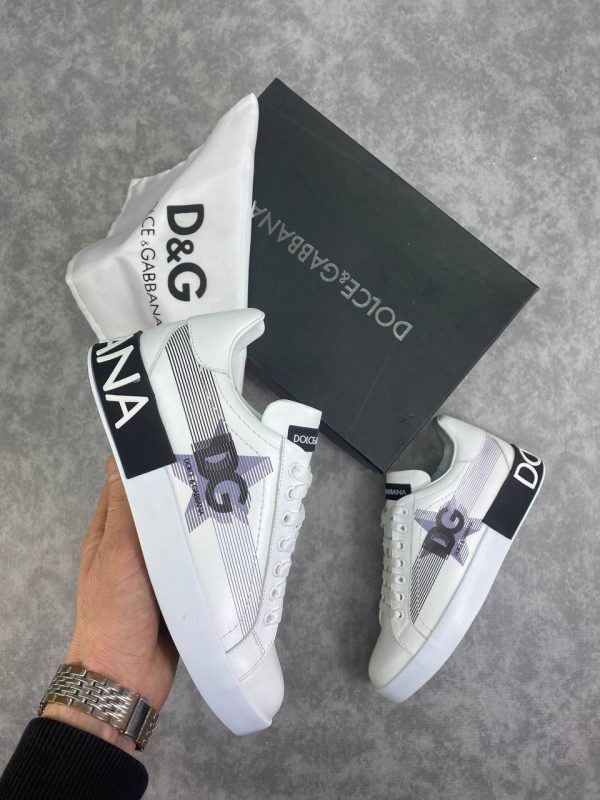 dolce gabbana ayakkabi sneaker siyah beyaz yildizli yeni sezon
