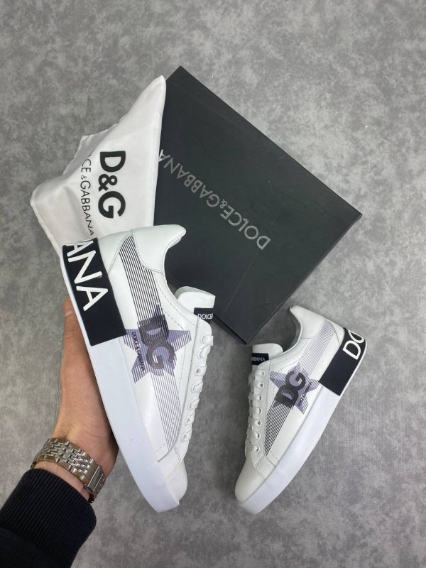 dolce gabbana ayakkabi sneaker siyah beyaz yildizli yeni sezon